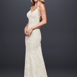 Brand new, with tags, wedding dress.